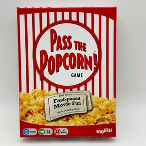 Pass the Popcorn COMPLETE Wiggles 3D 2011 Party Game Movie Trivia 80s 90s Bonus